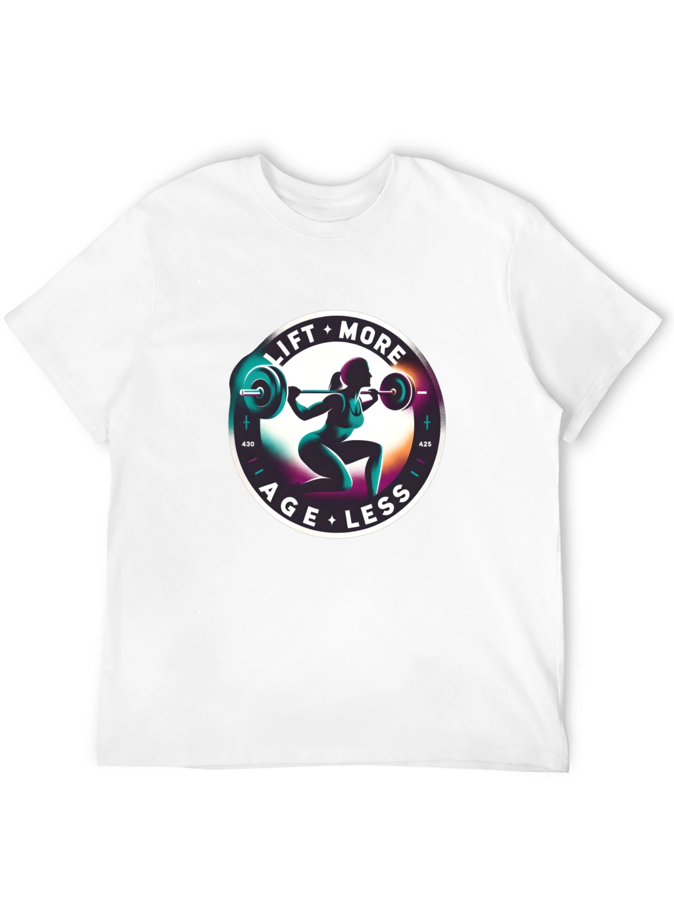 Lift More Age Less Graphic T-Shirt