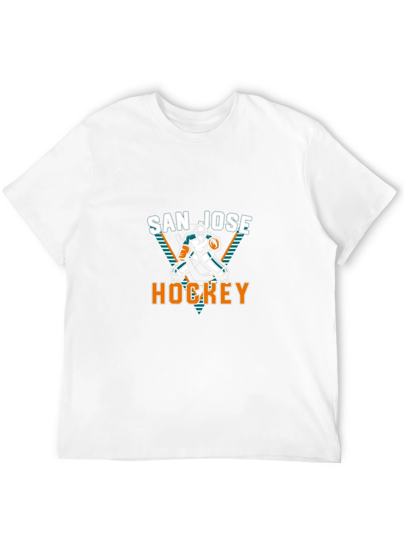 San Jose Hockey T-Shirt - Black Graphic Tee