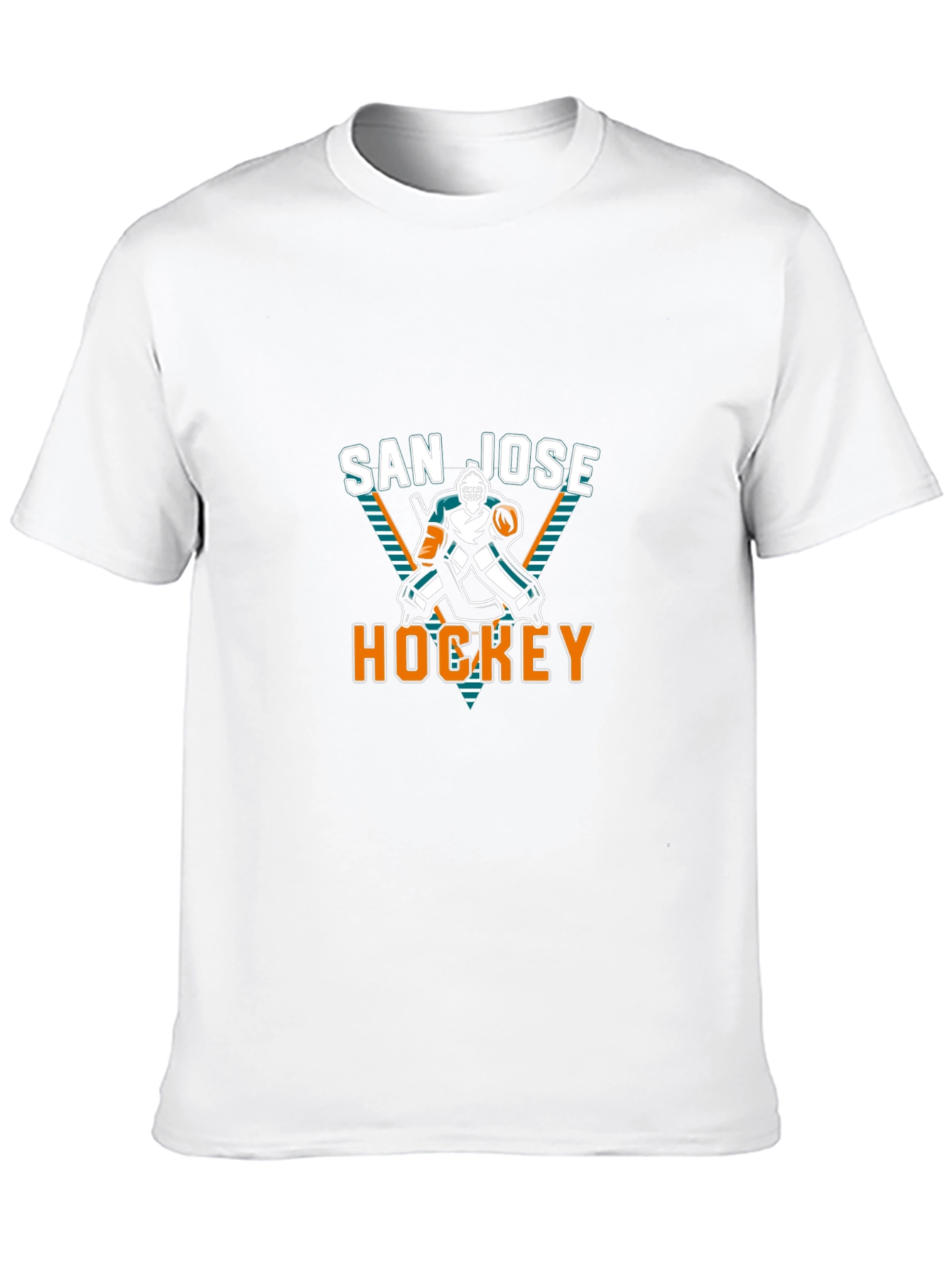 San Jose Hockey T-Shirt - Black Graphic Tee