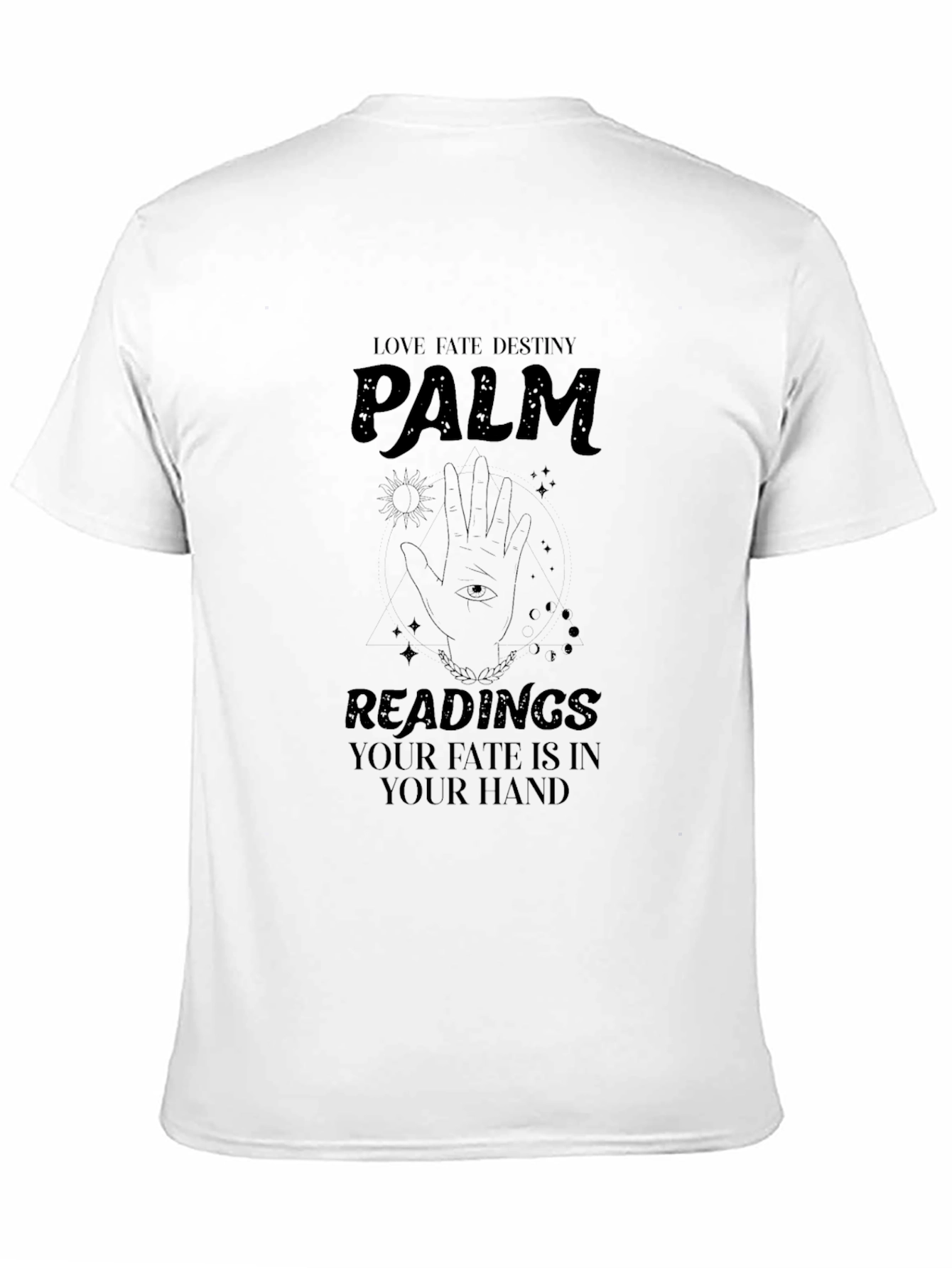 Palm Reading Fate Graphic T-Shirt