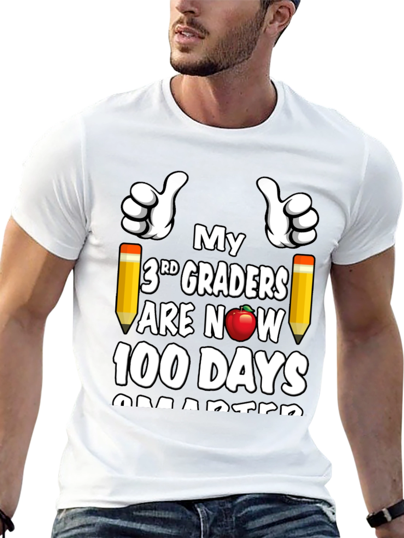 100 Days Smarter Teacher T-Shirt