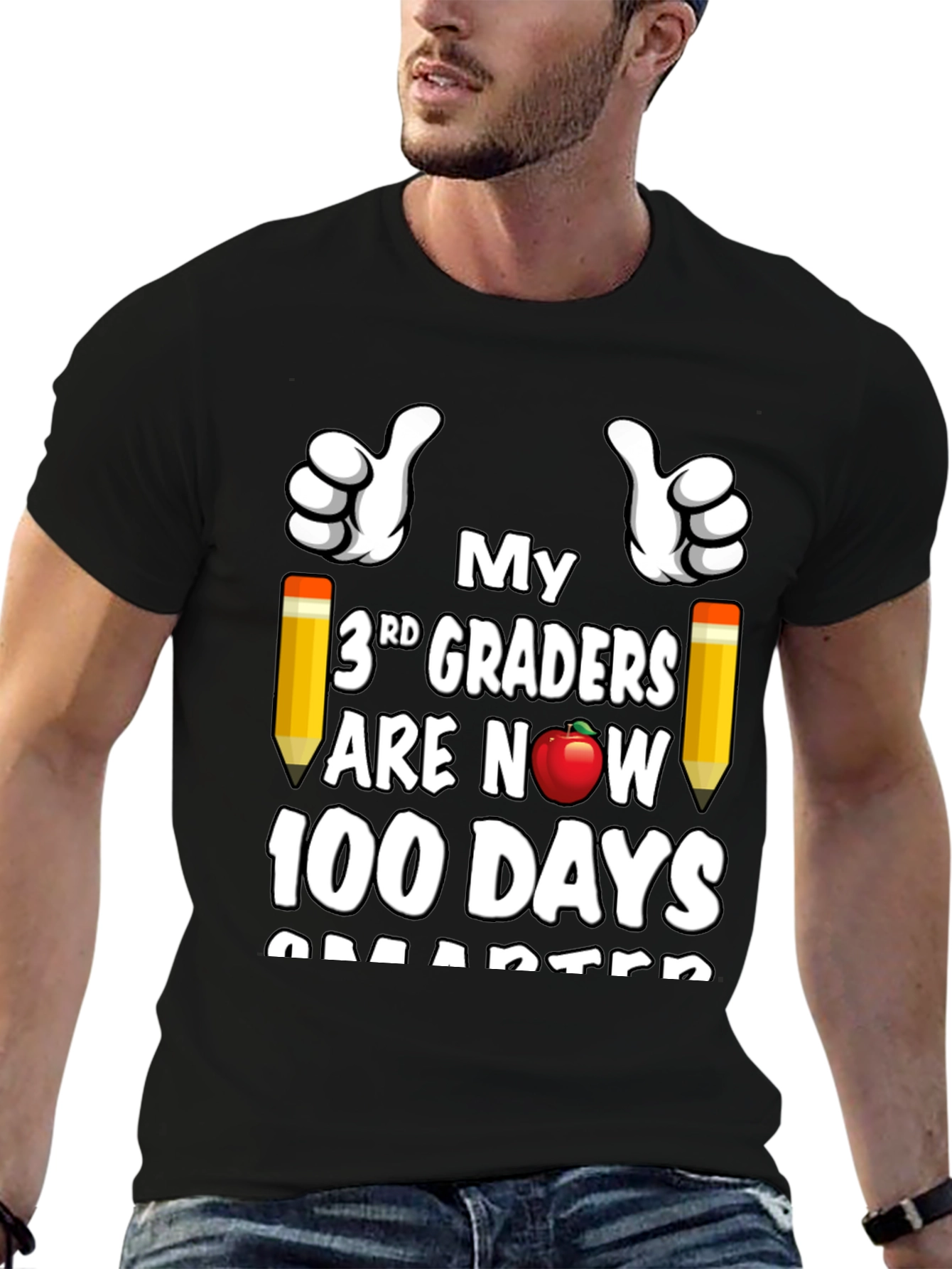 100 Days Smarter Teacher T-Shirt