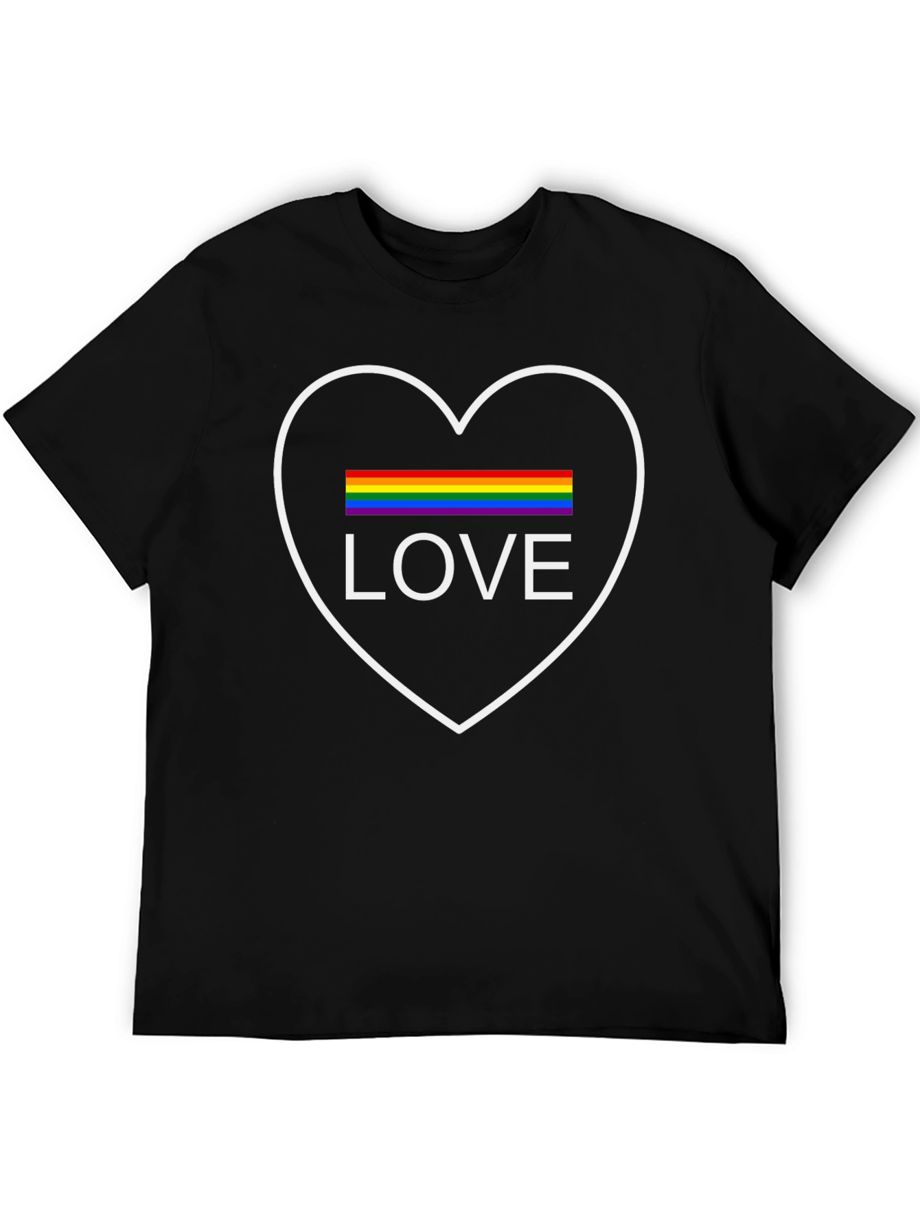 Pride Love Heart T-Shirt