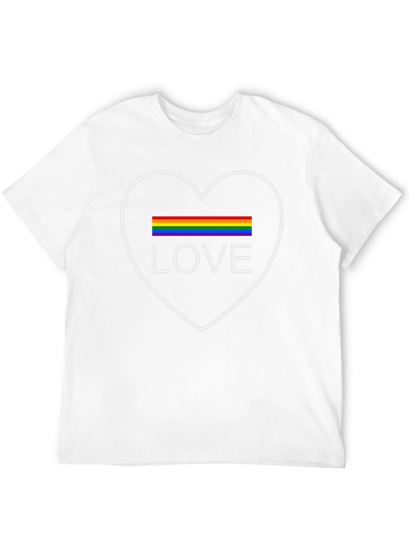 Pride Love Heart T-Shirt