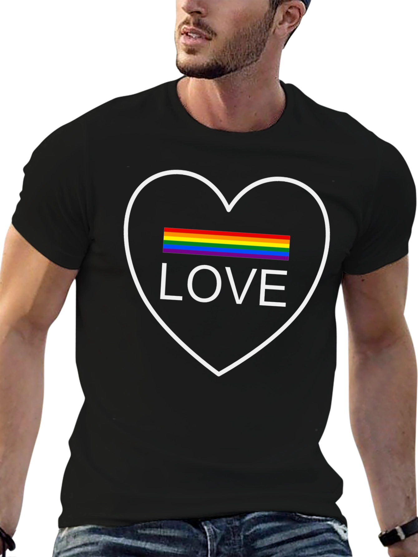 Pride Love Heart T-Shirt