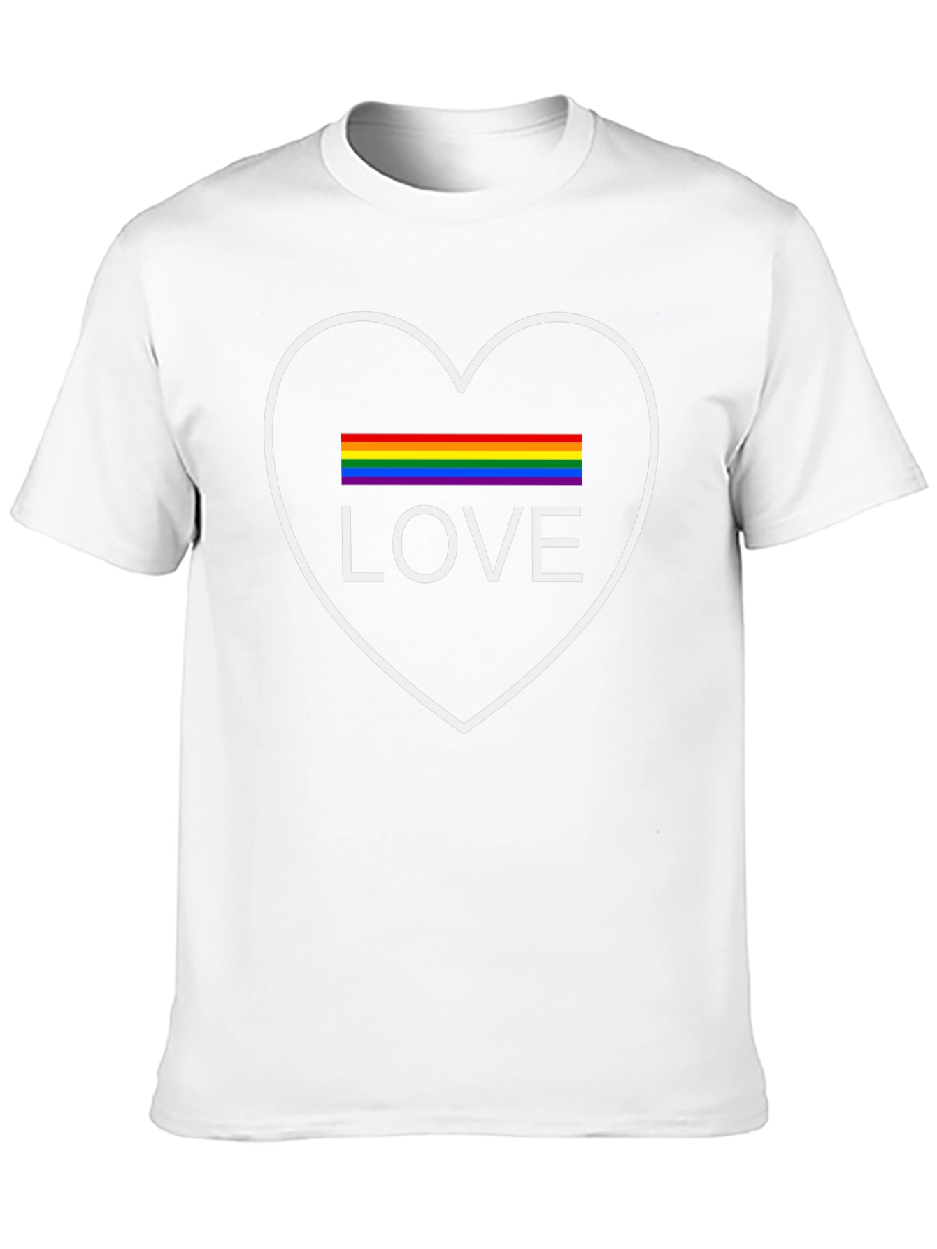 Pride Love Heart T-Shirt