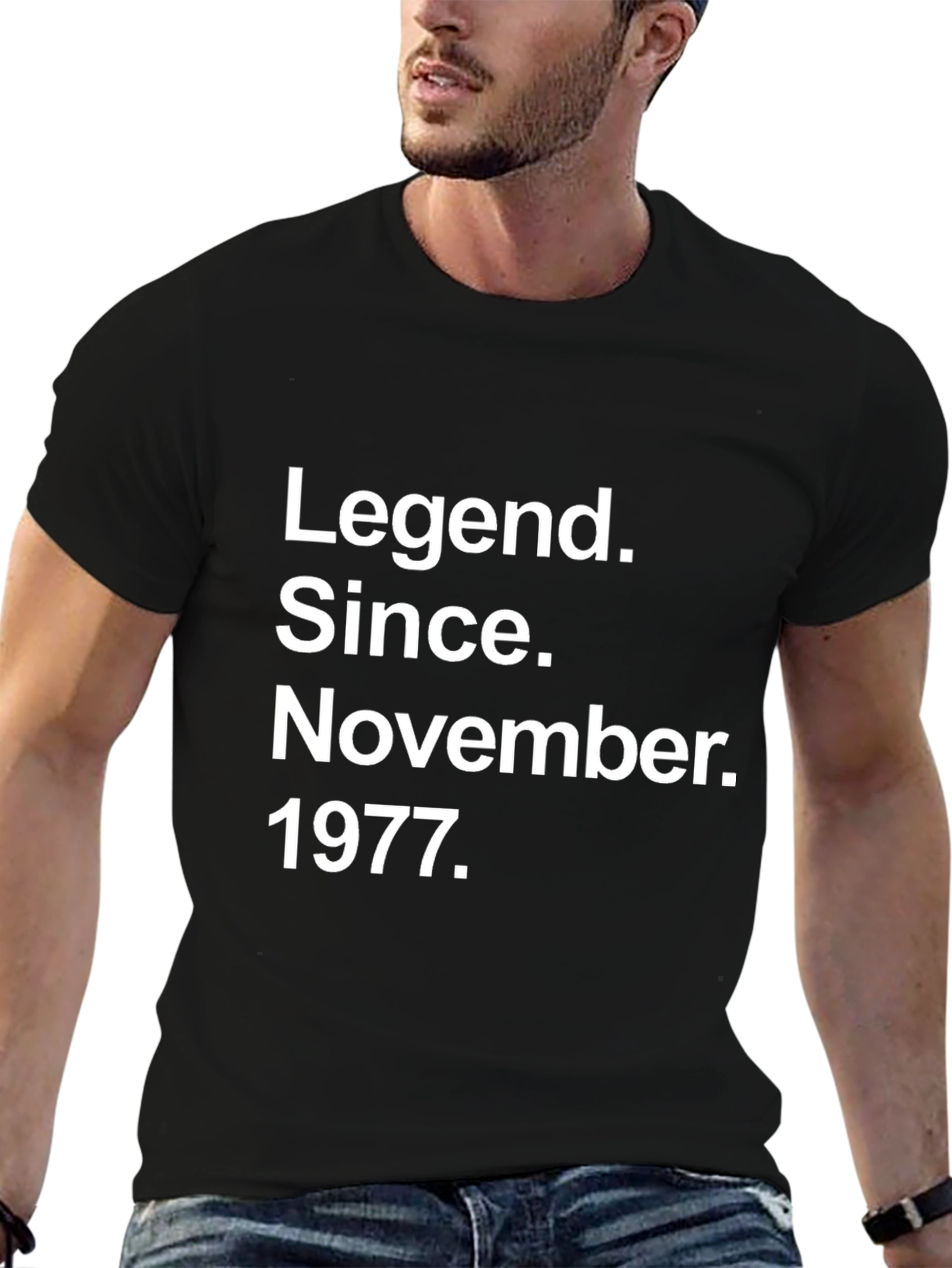 Legend Since November 1977 Black T-Shirt