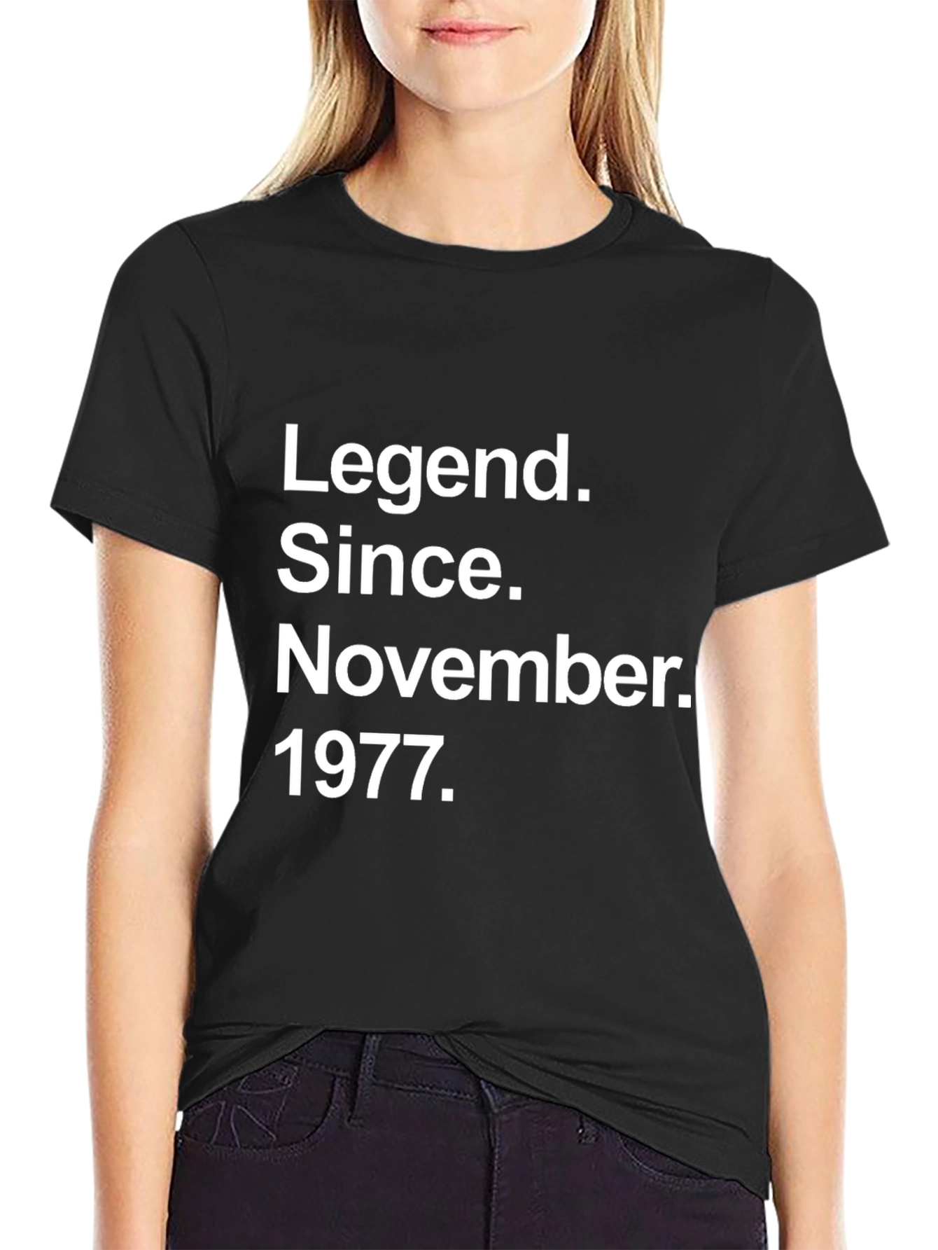 Legend Since November 1977 Black T-Shirt
