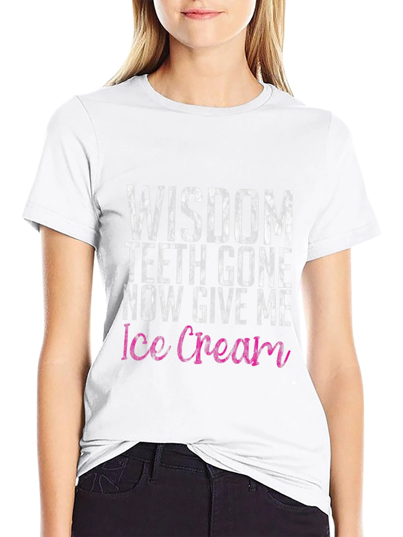 Wisdom Teeth Ice Cream Funny Graphic Tee