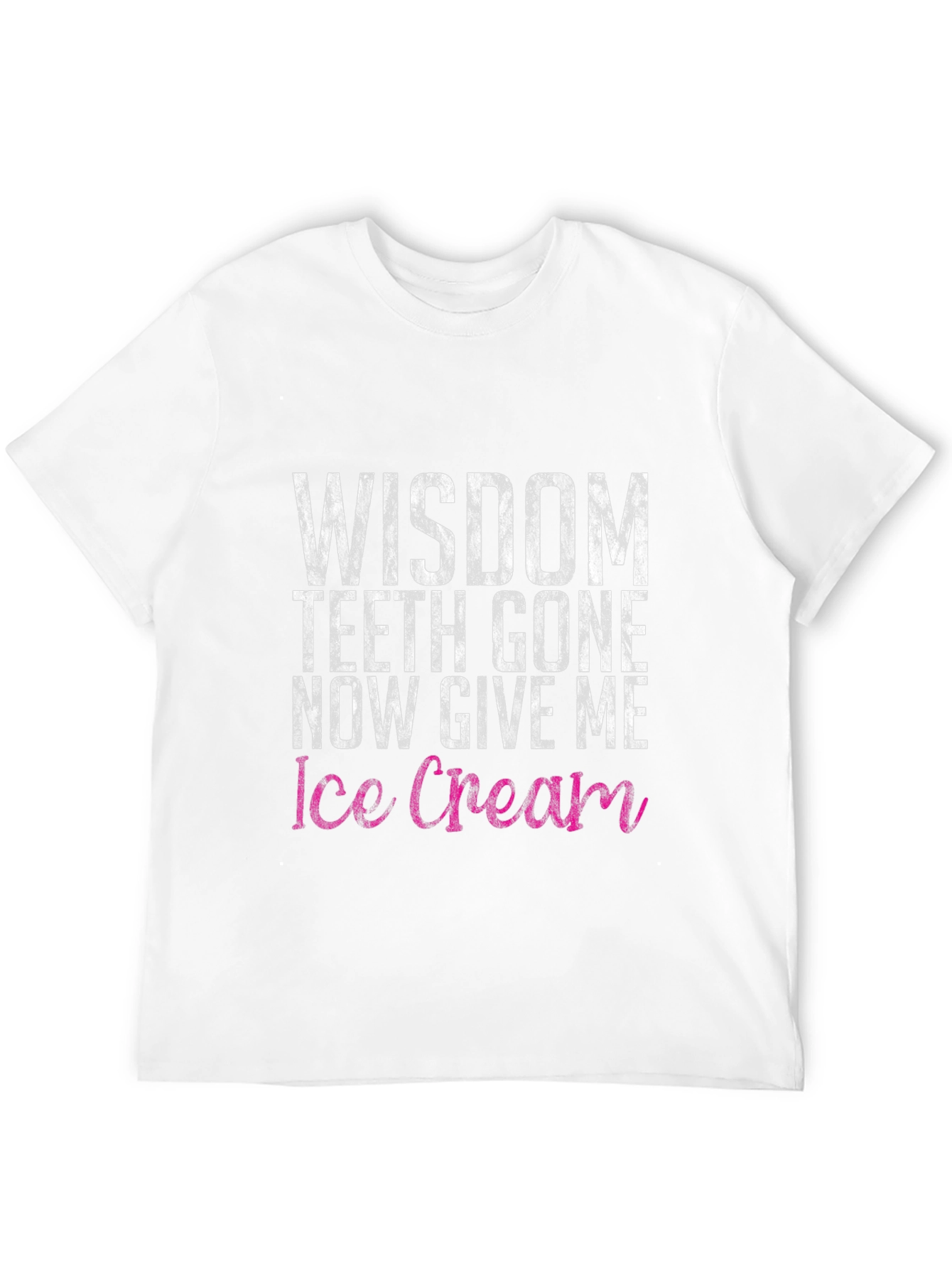Wisdom Teeth Ice Cream Funny Graphic Tee