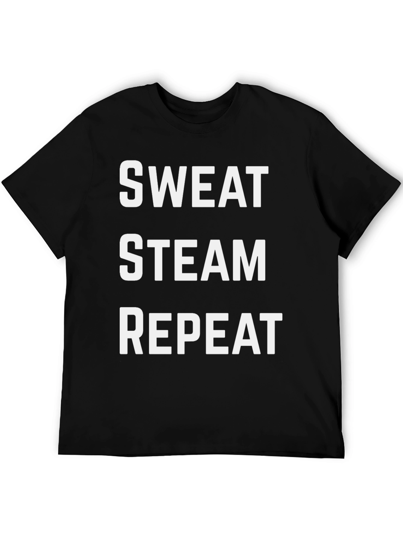 Sweat Steam Repeat Graphic Tee