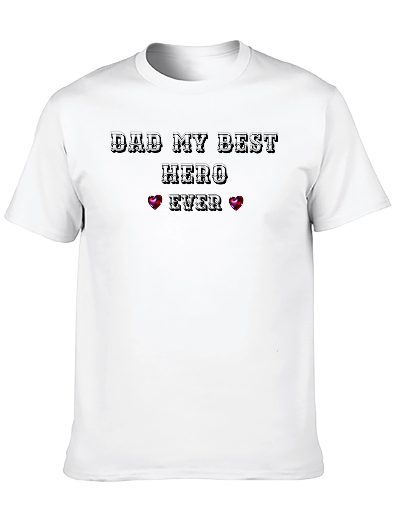 Dad My Best Hero Ever T-Shirt