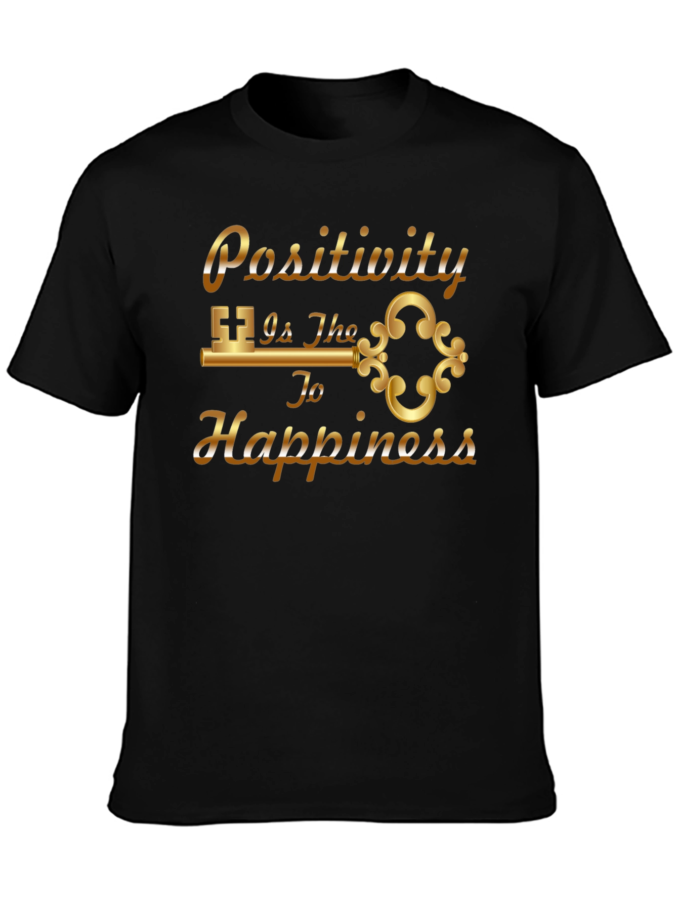 Positivity Key to Happiness T-Shirt