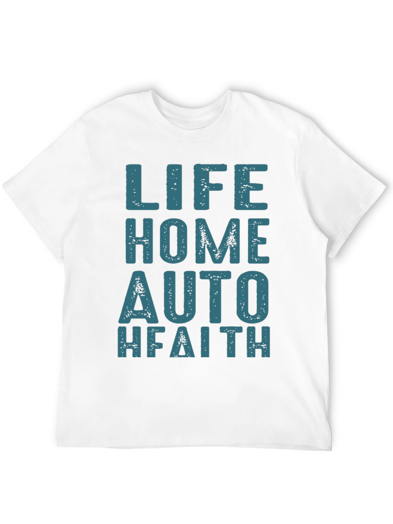 Life Home Auto Faith T-Shirt - Black Graphic Tee