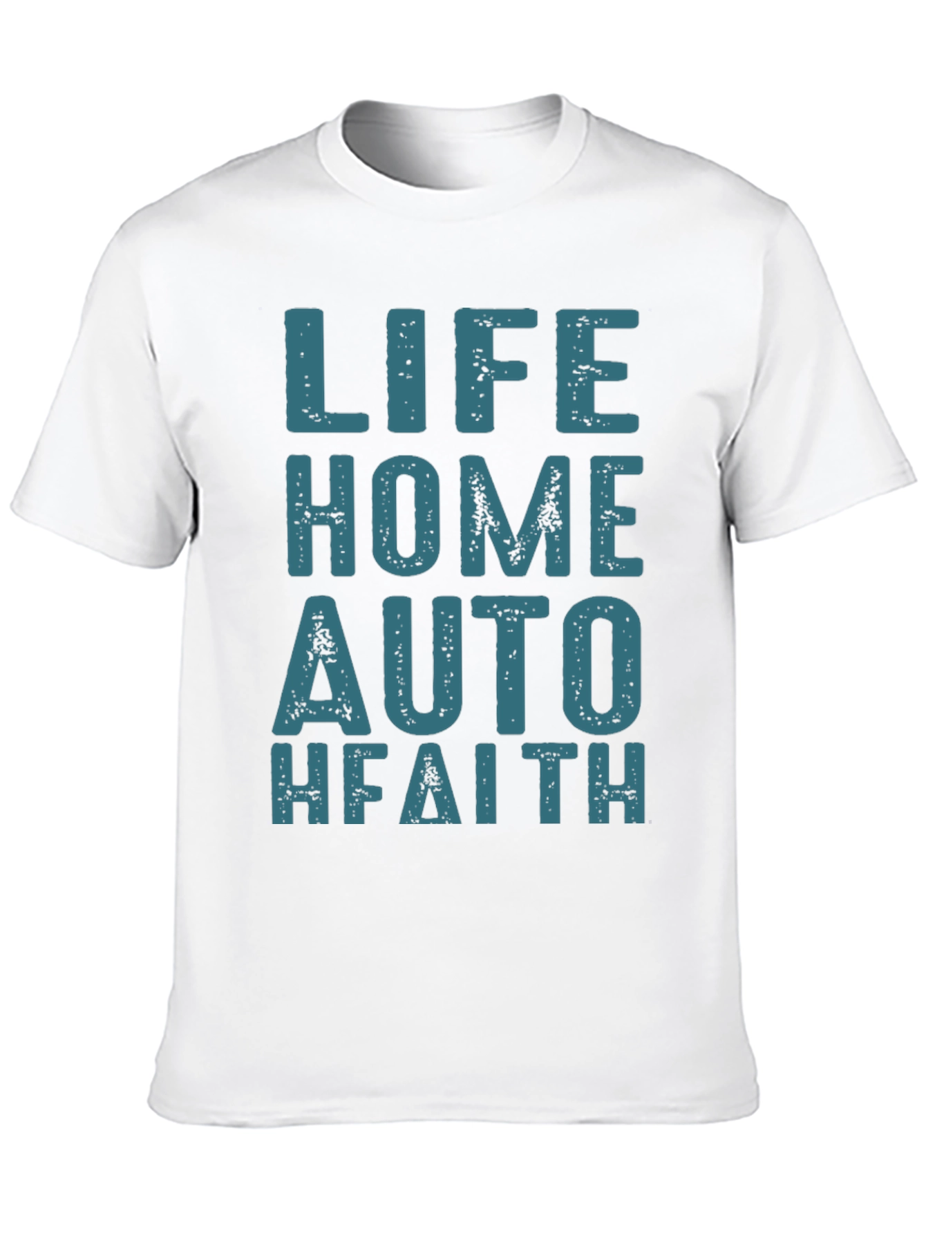 Life Home Auto Faith T-Shirt - Black Graphic Tee