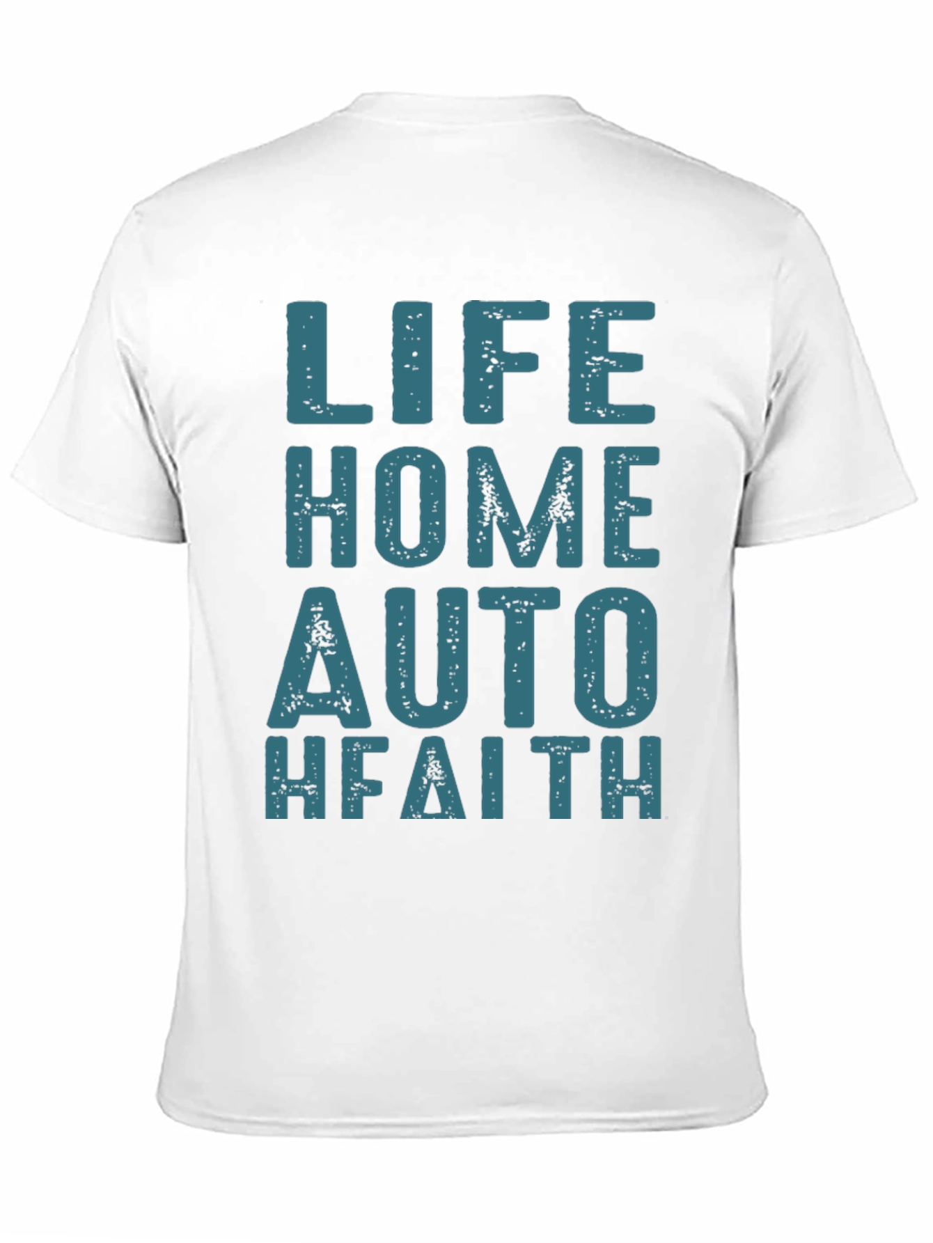 Life Home Auto Faith T-Shirt - Black Graphic Tee