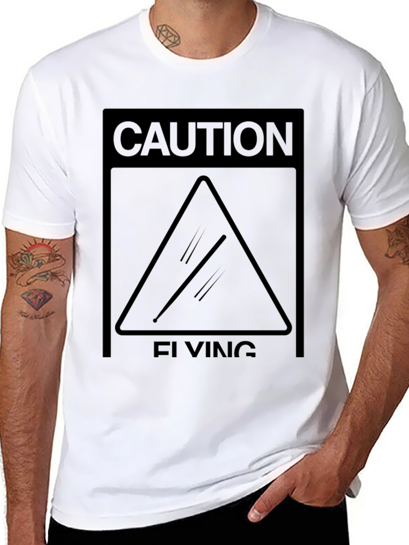 Caution Flying T-Shirt