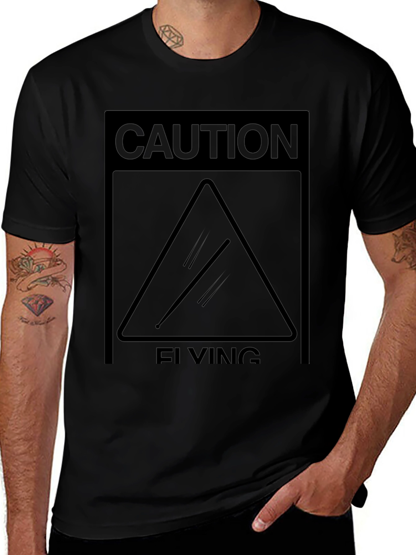 Caution Flying T-Shirt