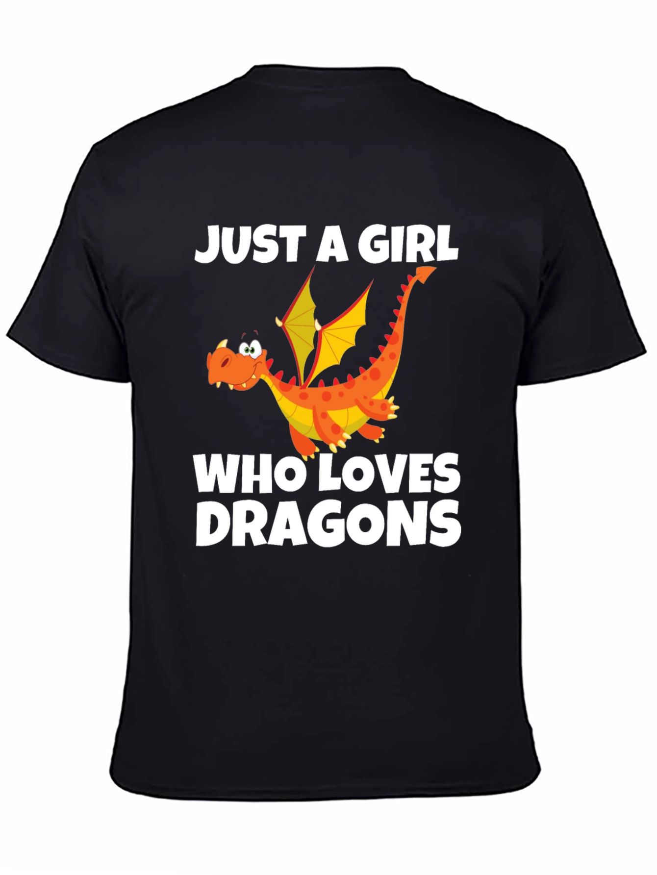 Just a Girl Who Loves Dragons T-Shirt