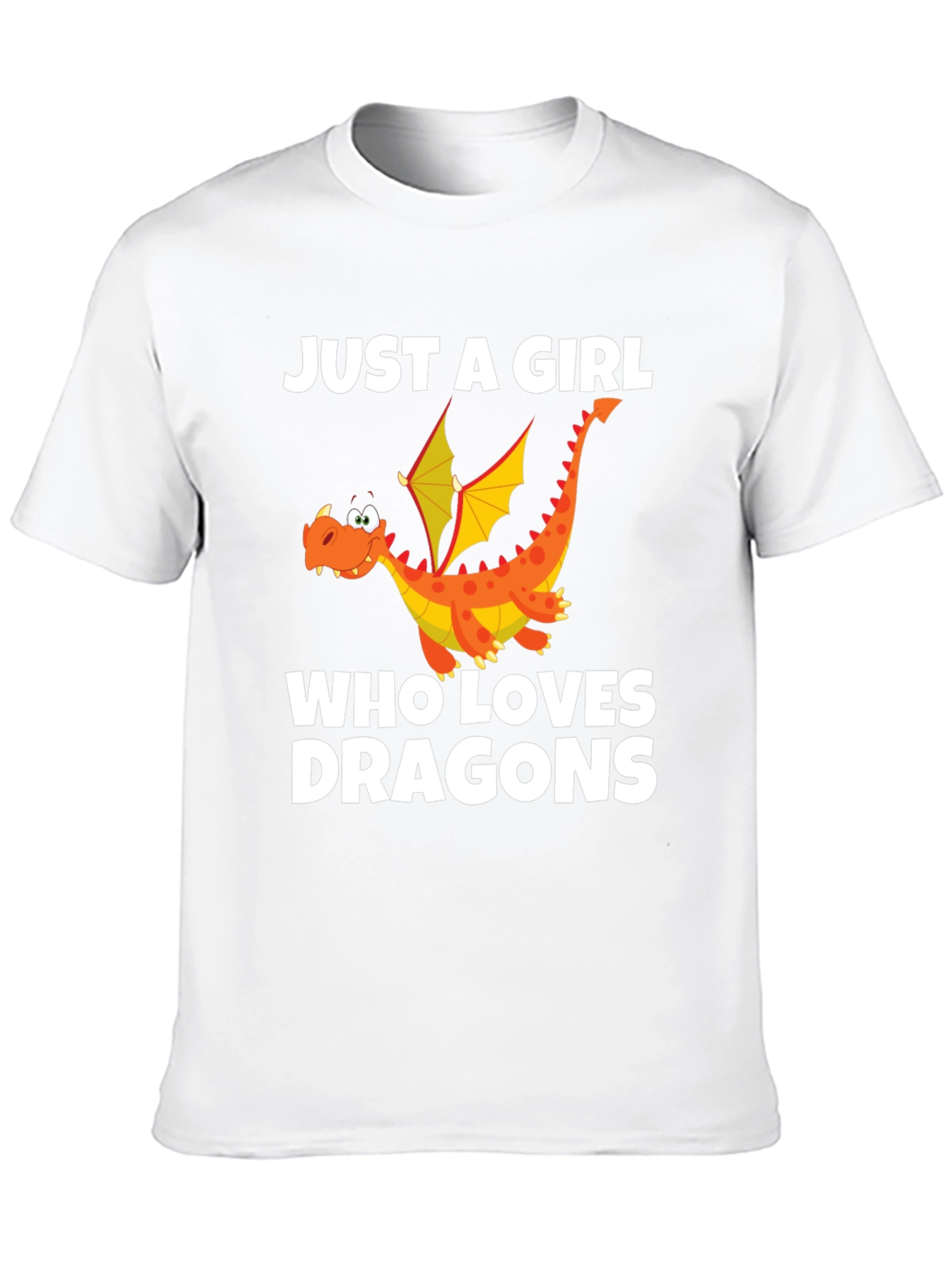 Just a Girl Who Loves Dragons T-Shirt