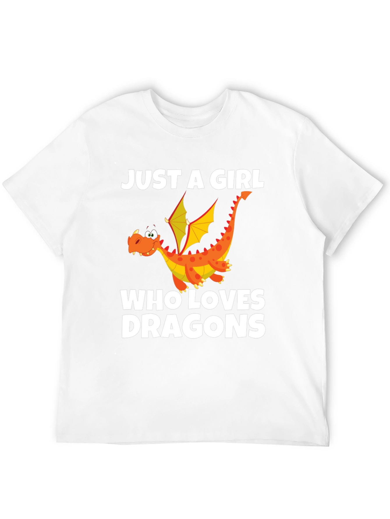 Just a Girl Who Loves Dragons T-Shirt