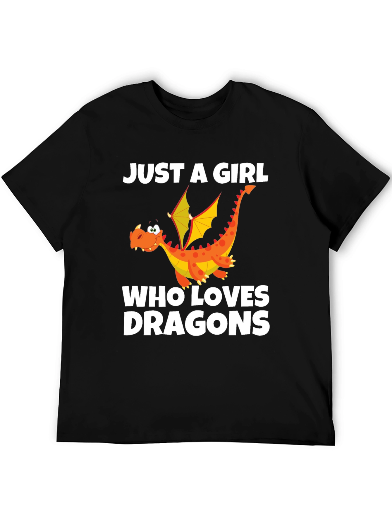 Just a Girl Who Loves Dragons T-Shirt
