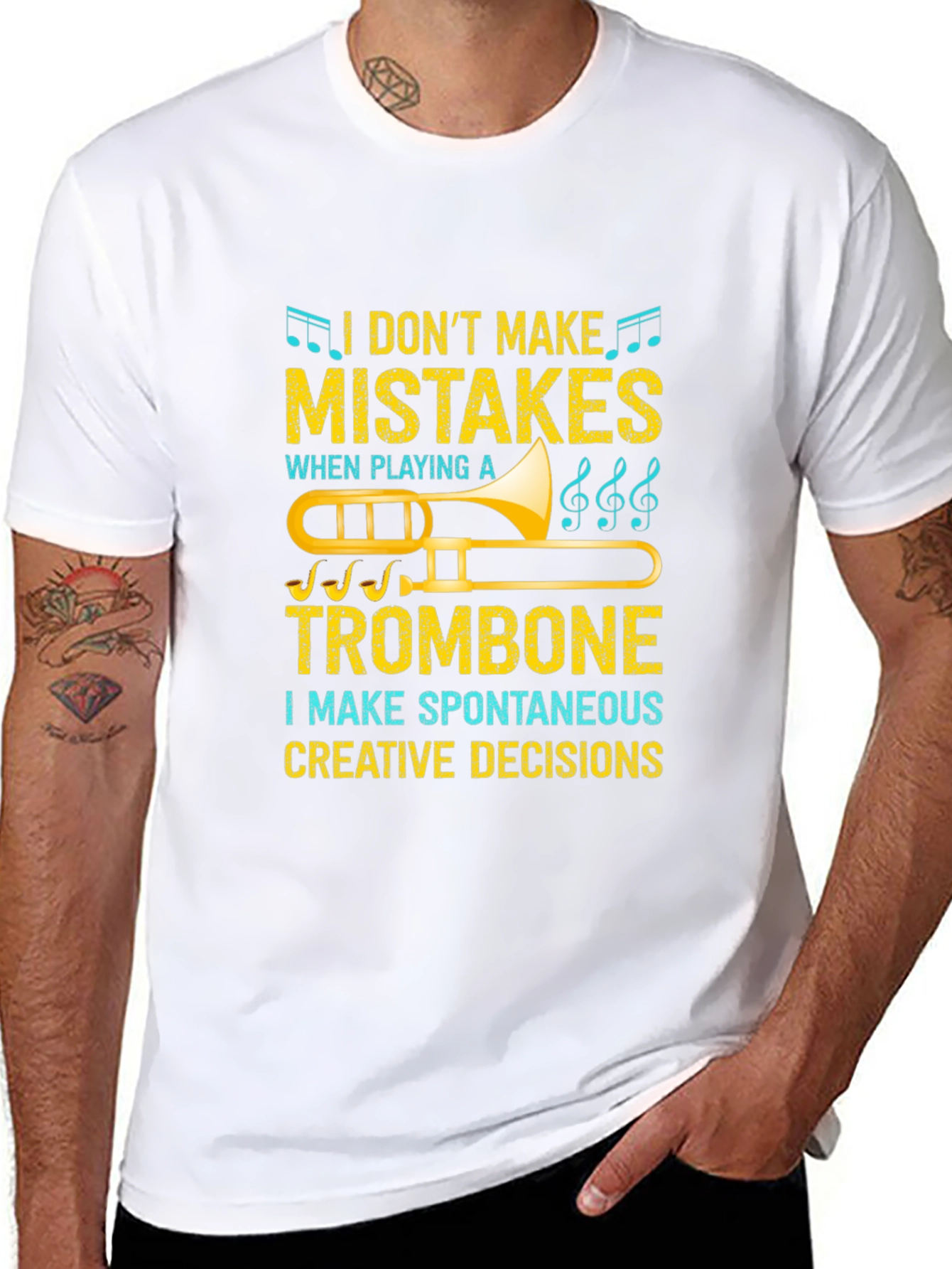 Funny Trombone Player T-Shirt