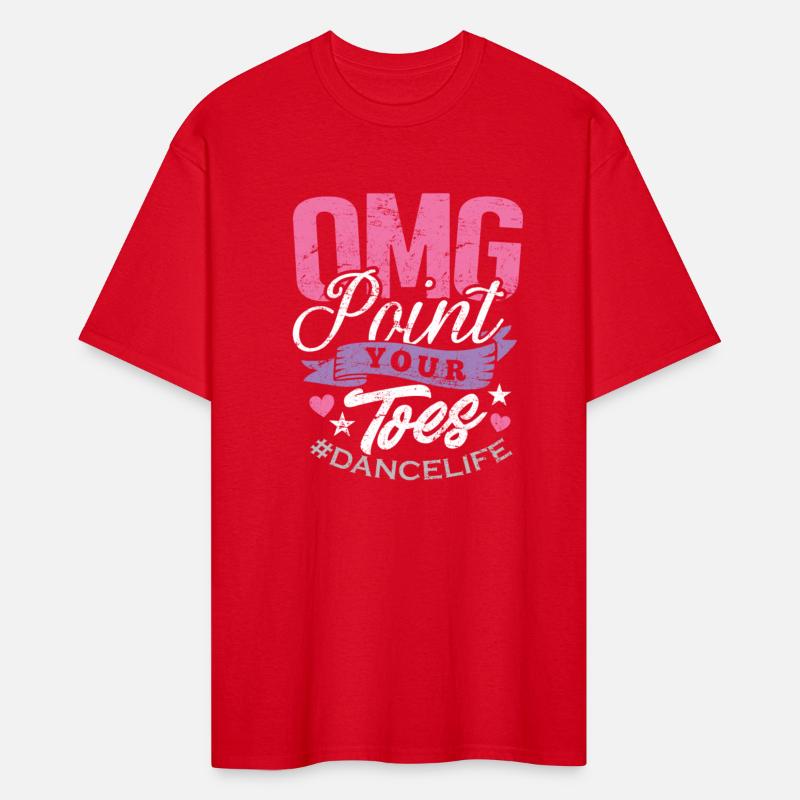 Dance Teacher Shirt OMG Point Your Toes Dancing