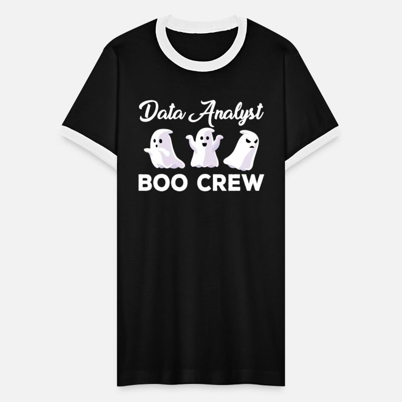 Data Analyst Boo Crew Halloween Ghosts