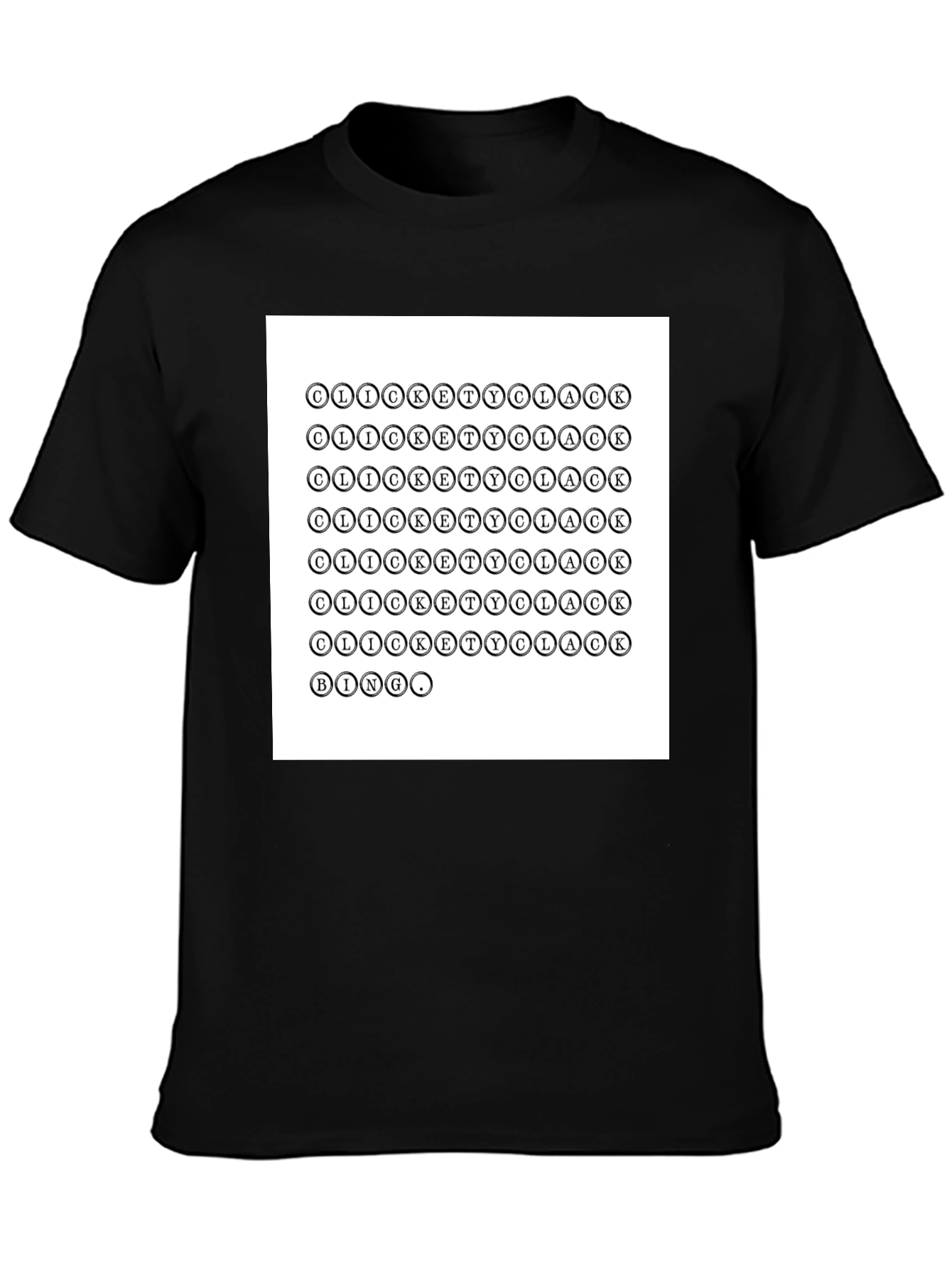 Clickety Clack Bingo Graphic Tee