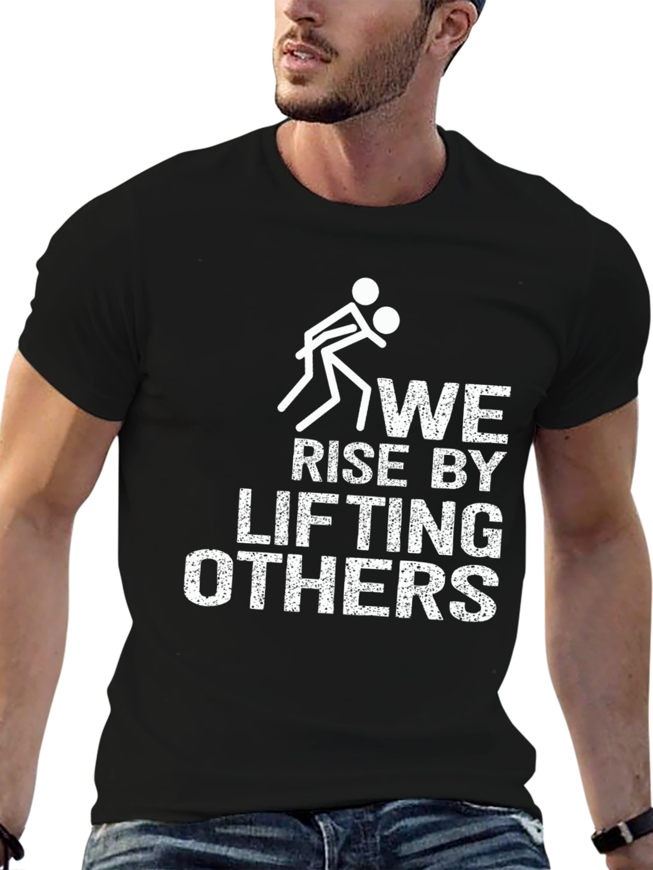 We Rise By Lifting Others Graphic Tee