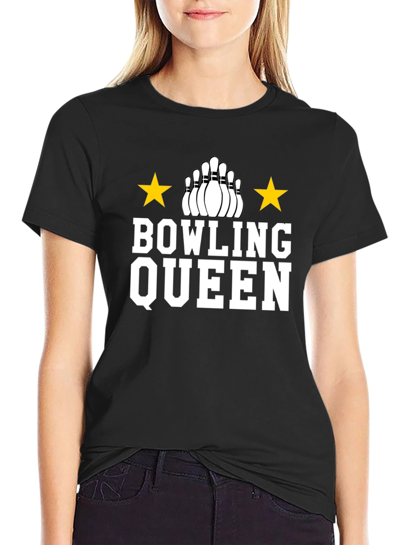 Bowling Queen Graphic Tee
