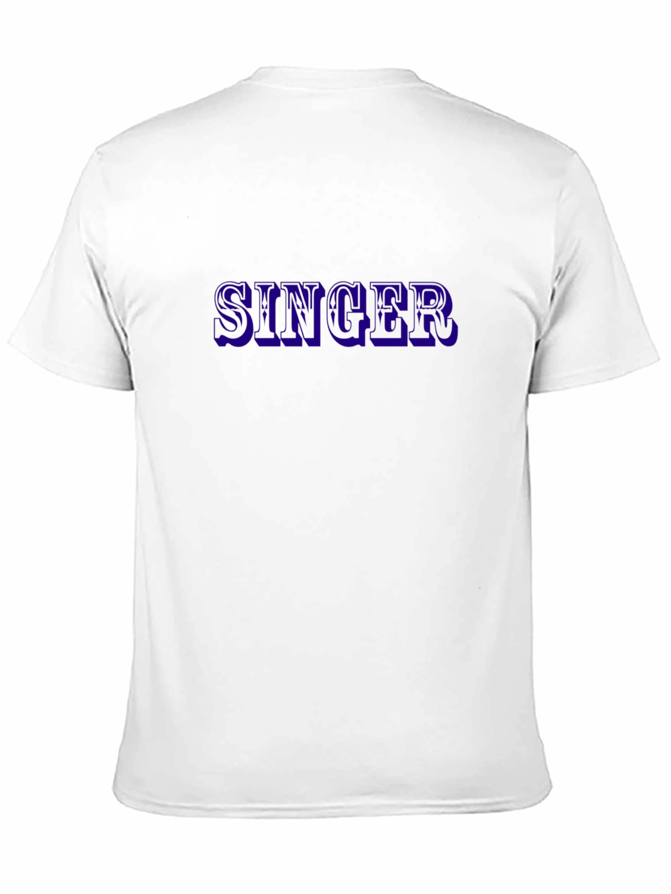 SINGER Graphic T-Shirt - Bold Print Tee