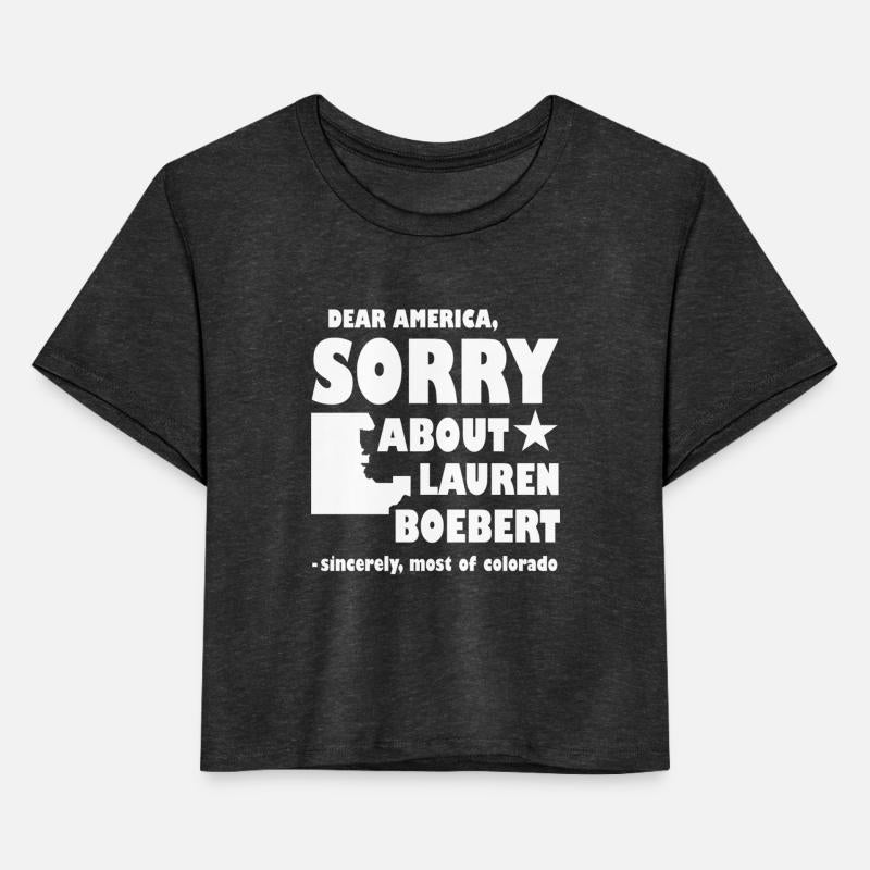 Dear America Sorry About Lauren Boebert