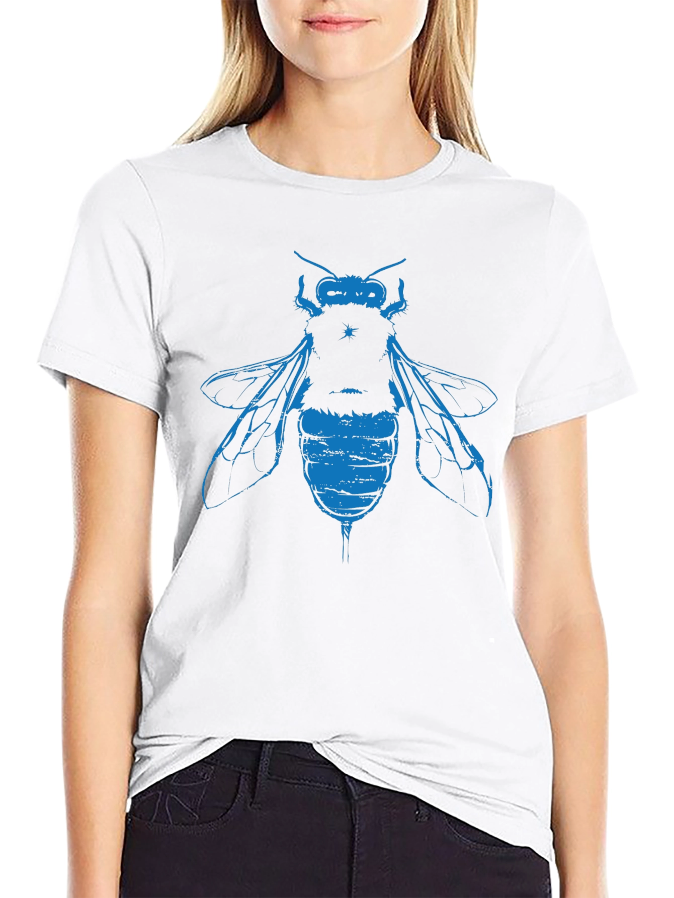 Bee Graphic Tee - Mens Casual T-Shirt