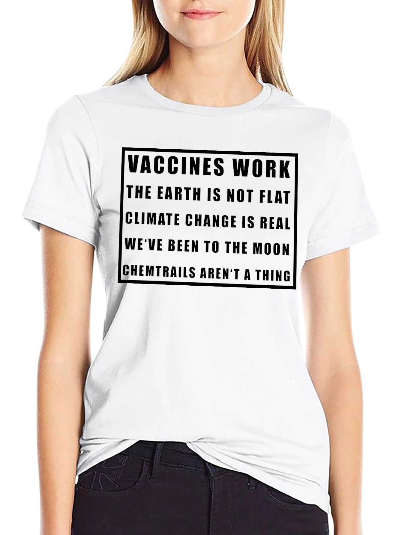 VACCINES WORK Statement Tee