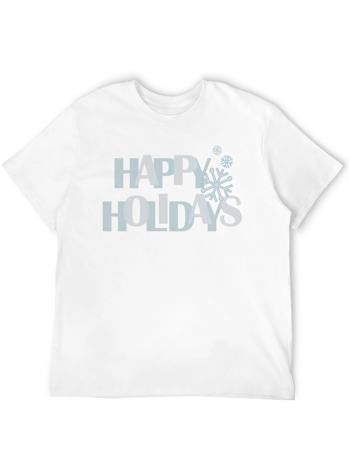 Happy Holidays Graphic T-Shirt - Festive Holiday Tee