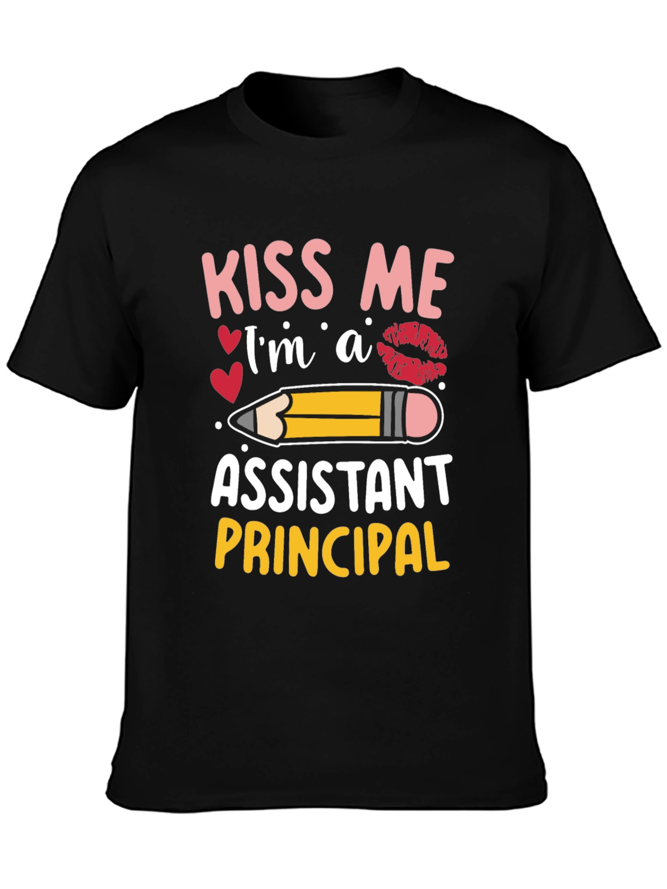 Kiss Me Assistant Principal Graphic Tee