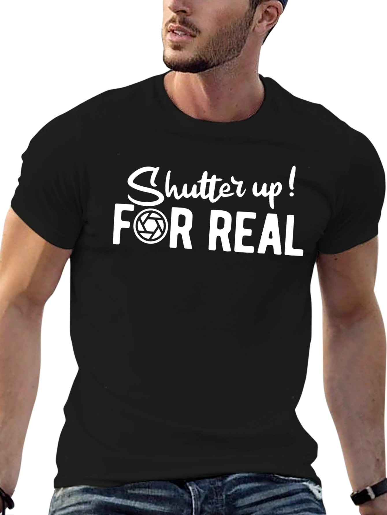 Shutter Up! Funny Photographer T-Shirt