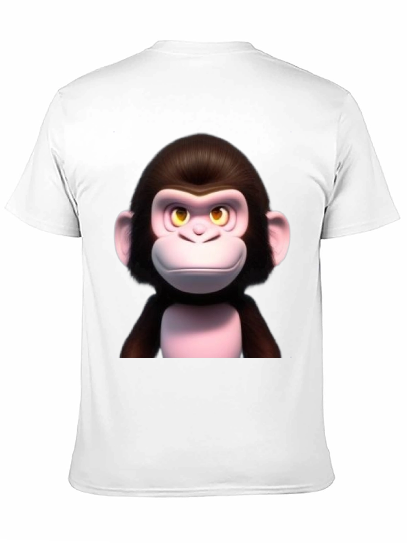 Monkey Graphic Tee - Crew Neck T-Shirt