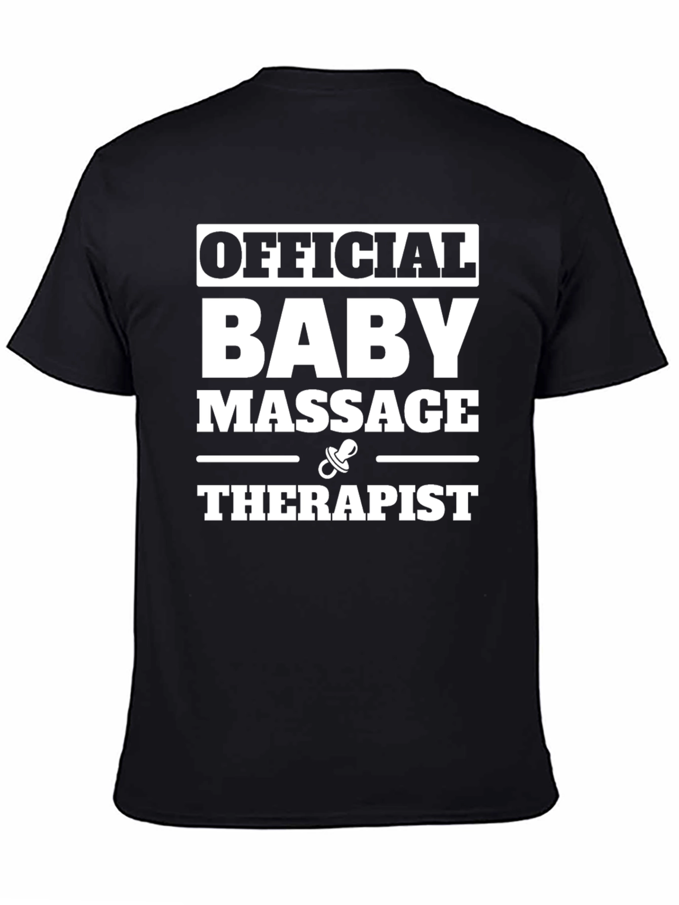 Official Baby Massage Therapist T-Shirt - Funny Tee
