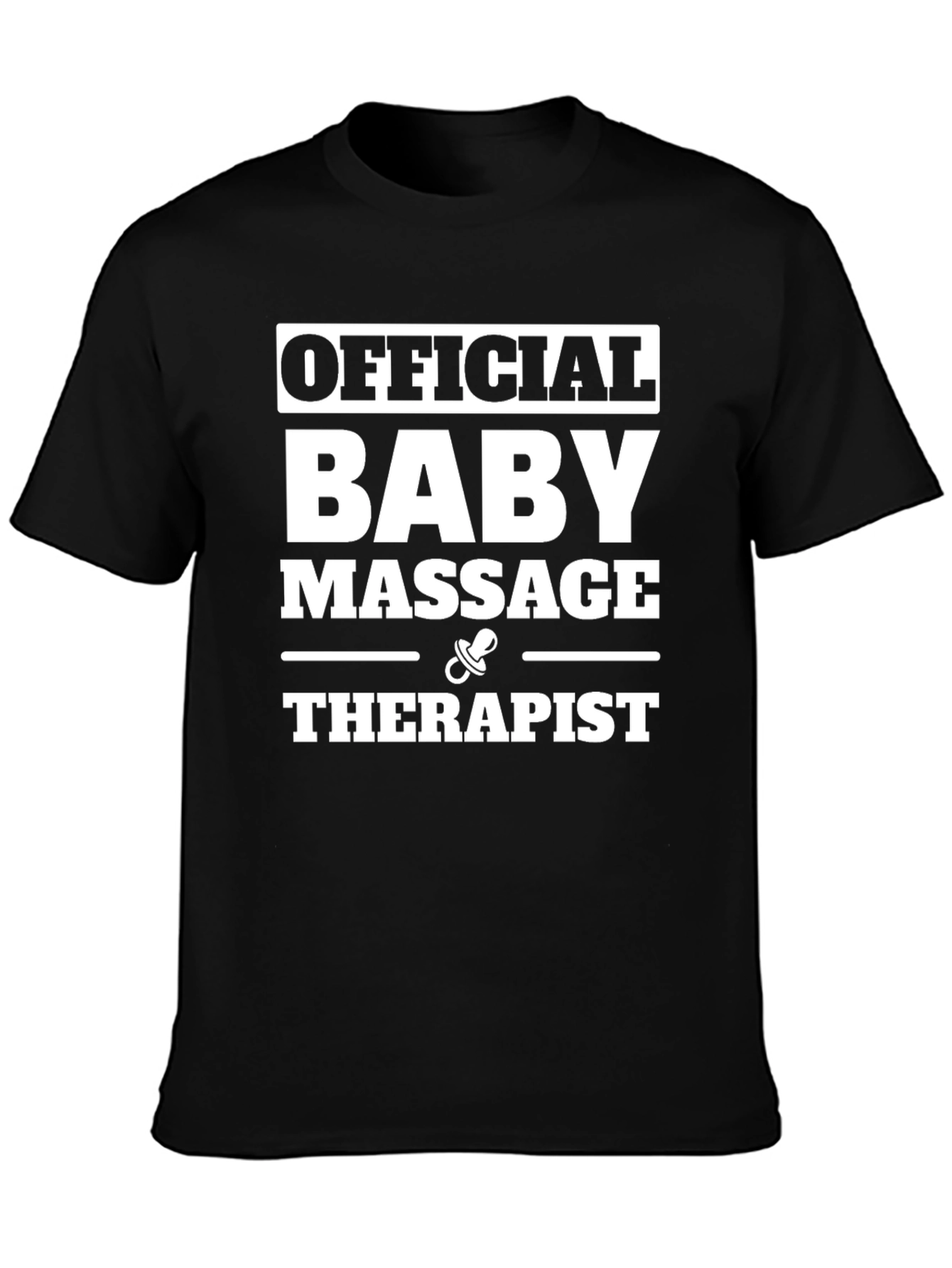 Official Baby Massage Therapist T-Shirt - Funny Tee