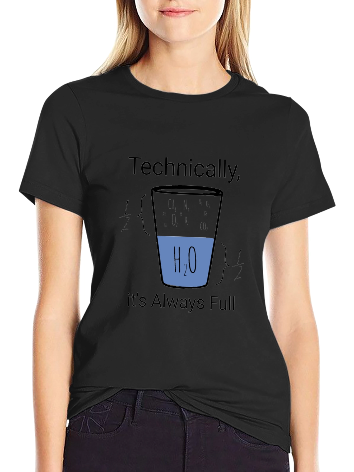 Technically Always Full Science T-Shirt