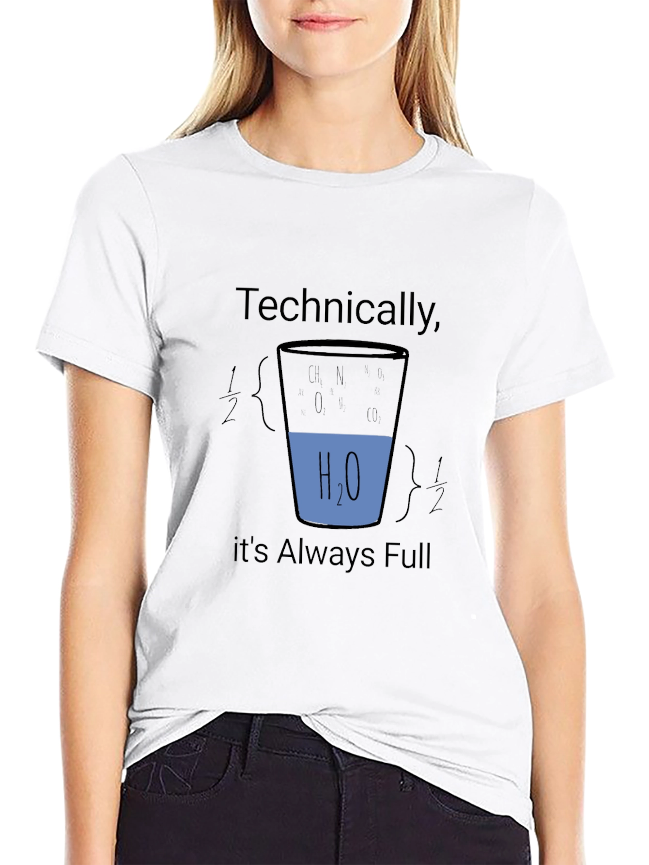 Technically Always Full Science T-Shirt