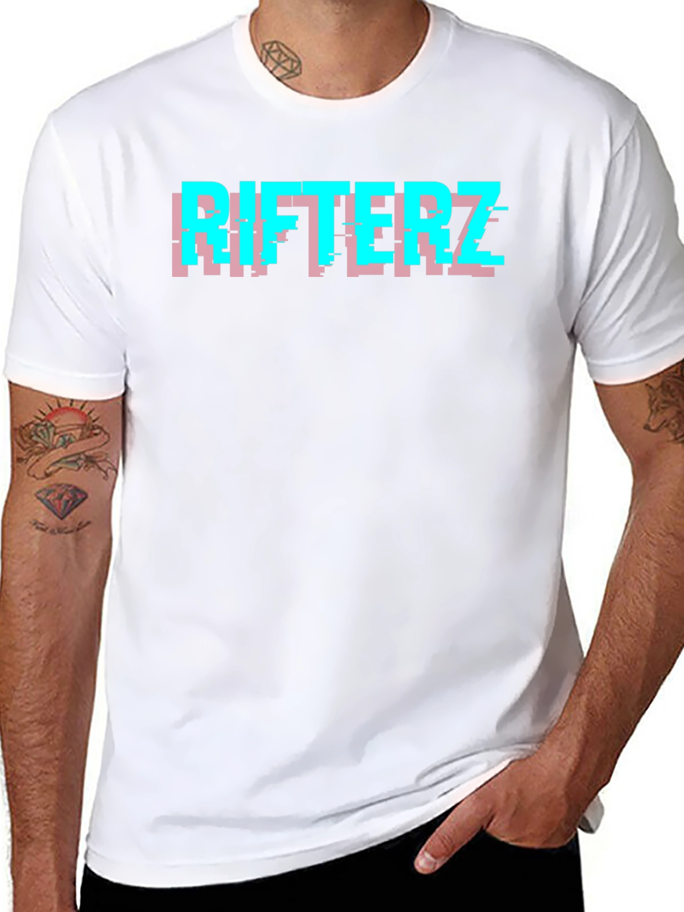 Rifterz Glitch Graphic T-Shirt