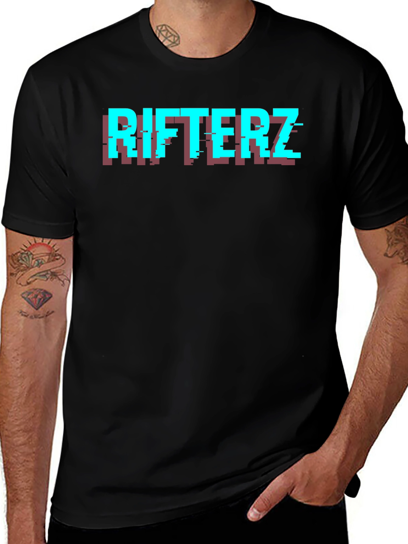 Rifterz Glitch Graphic T-Shirt
