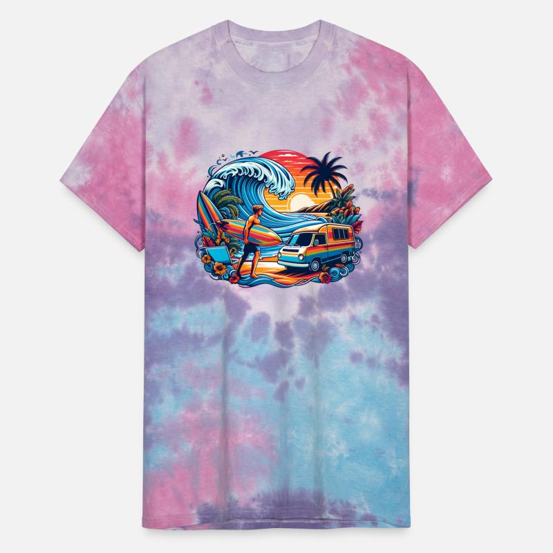 Digital Nomad Vanlife Surfer