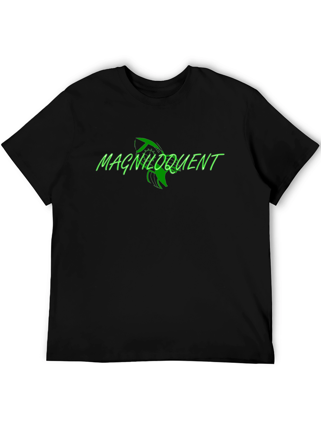 Magniloquent Graphic T-Shirt - Mens Black Tee