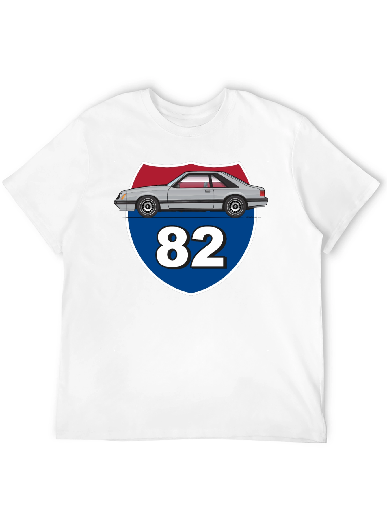 Foxbody Mustang Route 82 T-Shirt