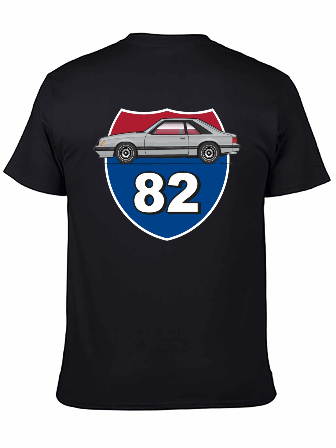 Foxbody Mustang Route 82 T-Shirt